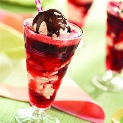 Fudgy Chocolate Cherry Float recipe