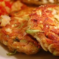 Connie's Zucchini  Crab  Cakes recipe