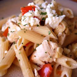 Greek Penne and Chicken recipe
