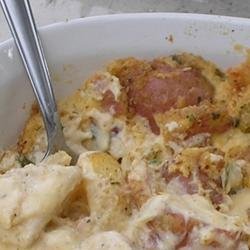 Heavenly Potatoes and Ham recipe