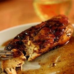 Rosemary Chicken with Orange-Maple Glaze recipe