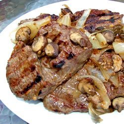 Barbequed Marinated Flank Steak recipe
