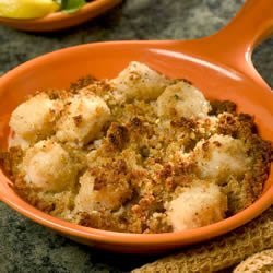 Awesome Baked Sea Scallops recipe