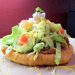Fry Bread Tacos II recipe