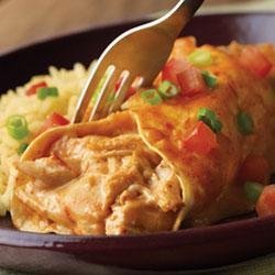 Campbell's(R) Easy Chicken and Cheese Enchiladas recipe