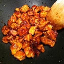 Ten Minute Szechuan Chicken recipe