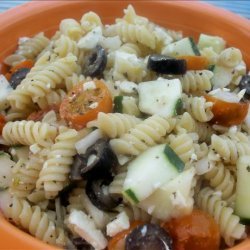 Lite Greek Pasta Salad recipe