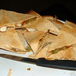 Moo Shu Chicken Quesadillas  -  Ww 4 Points recipe