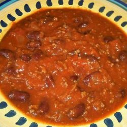 Basic Spicy Chili recipe