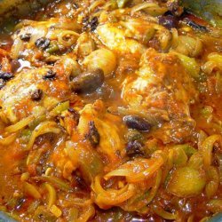 Chicken With Olives recipe