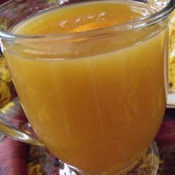 Peachy Spiced Cider recipe