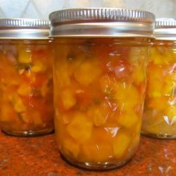 Peachy Mango Salsa, Canned for Chris! recipe