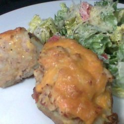 Baked Potatoes With Tuna and Cheese recipe
