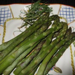 Rosemary Steamed Asparagus recipe