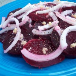 Beet and Onion Salad recipe