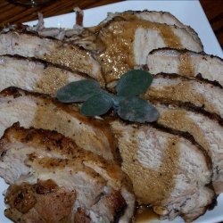 Braised Pork Loin With Sage recipe