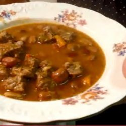 Bab Leves (Hungarian Bean Soup) recipe