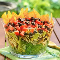 Layered Mexican Salad recipe