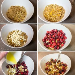 Acorn Squash with Cranberry Stuffing recipe