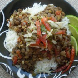 Ají De Lentejas (Bolivian Spicy Lentil Stew) recipe