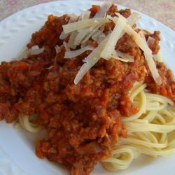 Spaghetti With Bolognese Sauce (Martha Stewart) recipe