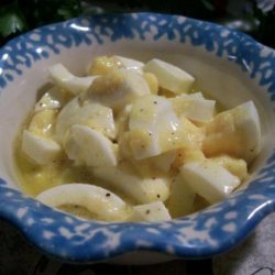 Vinaigrette Aux Oeufs Durs (Hard-Boiled Egg Dressing) recipe