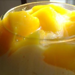 Mango and Tofu Cream recipe