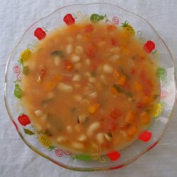 Greek Fasolatha (Navy Bean Soup) recipe