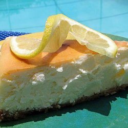 Lemon Cheesecake With Shortbread Cookie Crust recipe