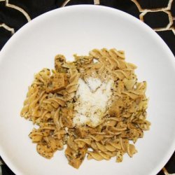Fettuccini With Artichoke, Seitan, and Sun-Dried Tomato recipe