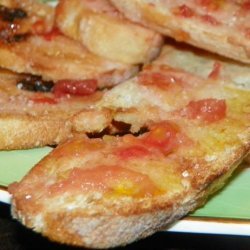 Grilled Bread With Tomato recipe