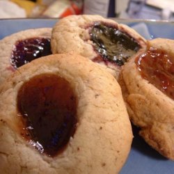 Gluten Free Thumbprint Cookies recipe