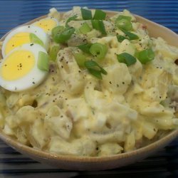 Kittencal's Warm Potato Salad With Eggs recipe
