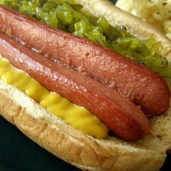 Oven Roasted Hot Dogs recipe
