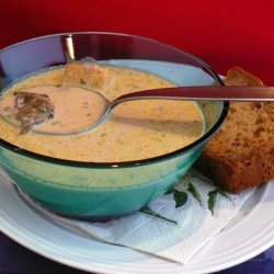Smoked Oyster and Mushroom Soup recipe