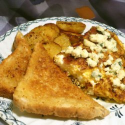 Bacon & Blue Cheese Omelette (Bleu Cheese Omelet) recipe