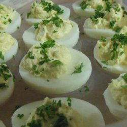Sour Cream and Lemon Deviled Eggs recipe