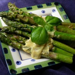 Warm Asparagus With Tarragon Vinaigrette recipe
