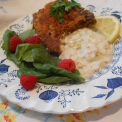 Pork Chops With Blue Cheese Sauce recipe