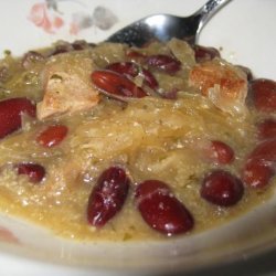 Sauerkraut and Bean Soup recipe