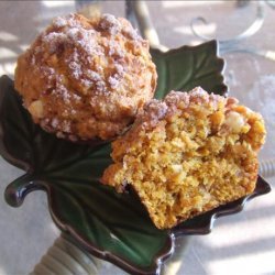 Pumpkin Oat Streusel Muffins recipe