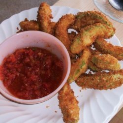 Avocado Fries With Chipotle Ketchup recipe