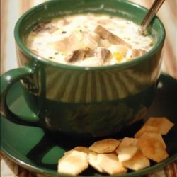 Creamy Chicken Mushroom Soup recipe