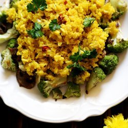Baked Mushroom Rice recipe