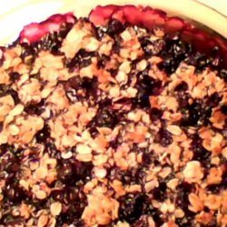 Blueberry Crumble recipe