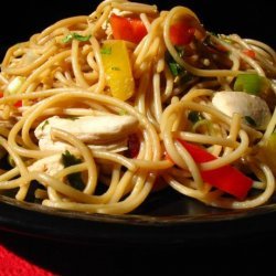 Sesame Noodle Chicken Salad recipe