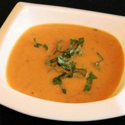 Creamy Tomato and Summer Herb Soup recipe