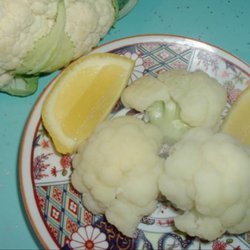 Cauliflower with Lemon recipe