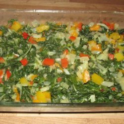 Spicy Swiss Chard or Spinach recipe