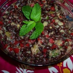 Tropical Black Bean Salad recipe